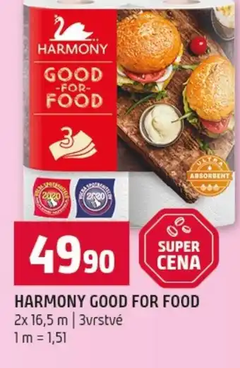 Terno Harmony good for food nabídka