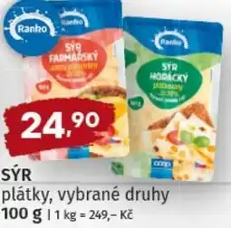 Terno Ranko Sýr plátky nabídka