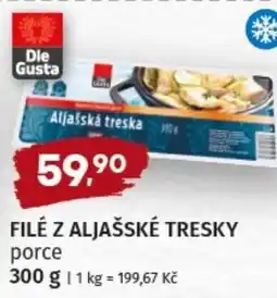 Terno Filé z aljašské tresky porce nabídka