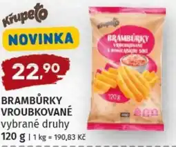 Terno Brambůrky vroubkované nabídka