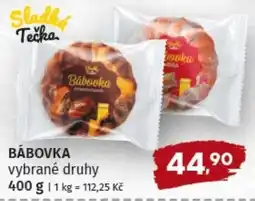 Terno Bábovka nabídka