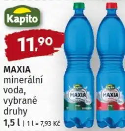 Terno Kapito Maxia minerální voda nabídka
