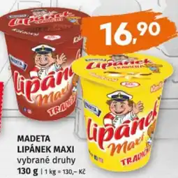 Terno Madeta lipánek maxi nabídka