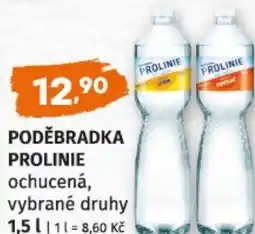 Terno Poděbradka prolinie ochucená nabídka