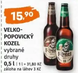 Terno Velkopopovický kozel nabídka