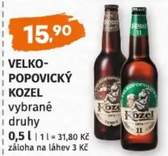 Terno Velkopopovický kozel nabídka