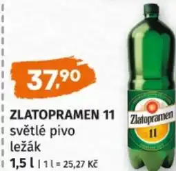 Terno Zlatopramen 11 světlé pivo ležák nabídka