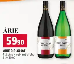 Terno Árie diplomat nabídka