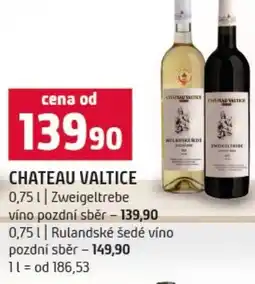 Terno Chateau valtice nabídka