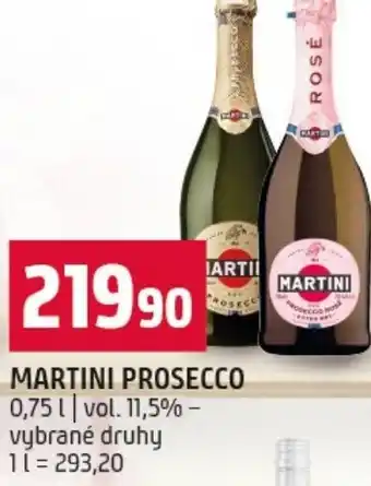 Terno Martini prosecco nabídka