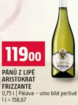 Terno Pánů z lipé aristokrat frizzante nabídka
