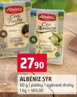 Terno Albéniz sýr nabídka