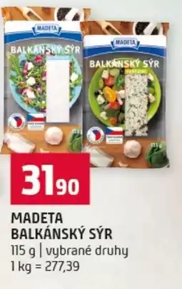 Terno Madeta balkánský sýr nabídka