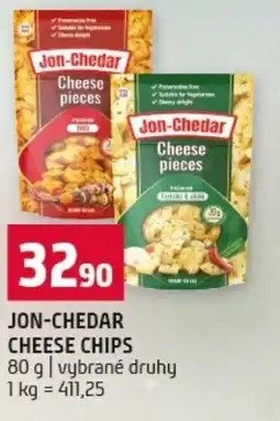 Terno Jon-chedar cheese chips nabídka