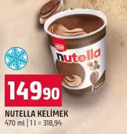 Terno Nutella kelímek nabídka