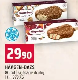 Terno Häagen-Dazs nabídka