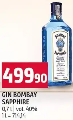 Terno Gin bombay sapphire nabídka