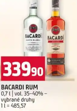 Terno Bacardi rum nabídka