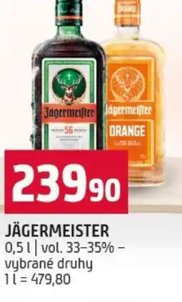 Terno Jägermeister nabídka