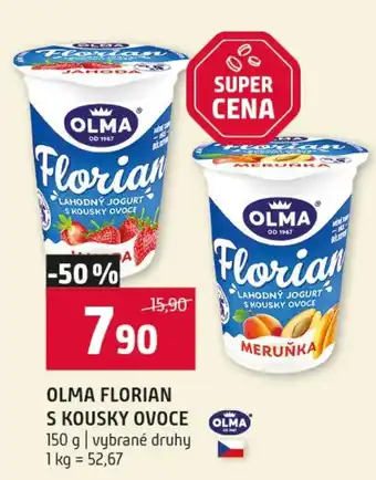 Olma florian s kousky ovoce