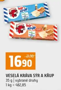 Terno Veselá kráva sýr a křup nabídka