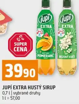 Terno Jupí extra hustý sirup nabídka