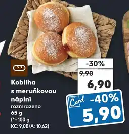 Kaufland Kobliha s meruňkovou náplní nabídka
