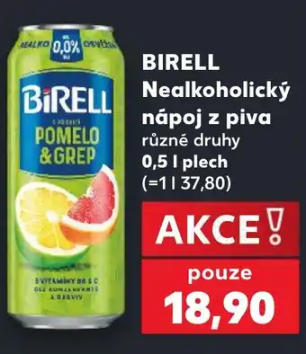 Kaufland BIRELL Nealkoholický nápoj z piva nabídka