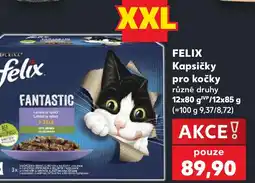 Kaufland FELIX Kapsičky pro kočky nabídka