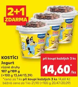 Kaufland KOSTÍCI Jogurt nabídka