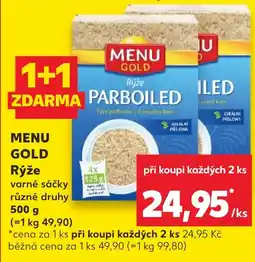Kaufland MENU GOLD Rýže nabídka