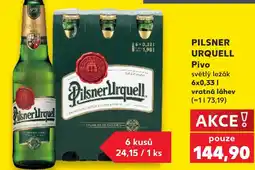 Kaufland PILSNER URQUELL Pivo nabídka