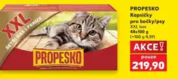 Kaufland PROPESKO Kapsičky pro kočky/psy nabídka