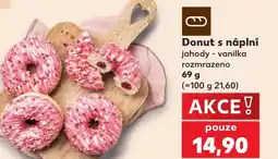 Kaufland Donut s náplní nabídka