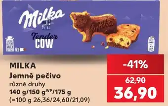 Kaufland MILKA Jemné pečivo nabídka