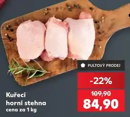 Kaufland Kuřecí horní stehna nabídka