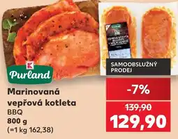 Kaufland Marinovaná vepřová kotleta nabídka