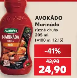 Kaufland AVOKÁDO Marináda nabídka