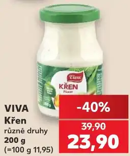 Kaufland VIVA Křen nabídka