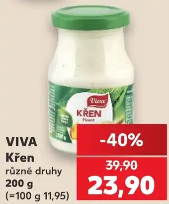 Kaufland VIVA Křen nabídka