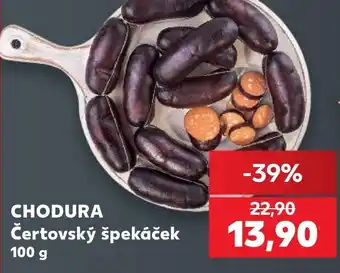 Kaufland CHODURA Čertovský špekáček nabídka
