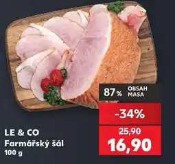 Kaufland LE & CO Farmářský šál nabídka