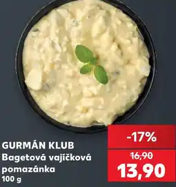 Kaufland GURMÁN KLUB Bagetová vajíčková pomazánka nabídka