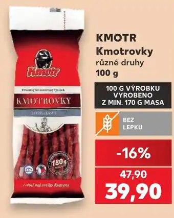 Kaufland KMOTR Kmotrovky nabídka