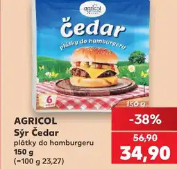 Kaufland AGRICOL Sýr Čedar nabídka