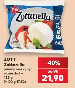 Kaufland ZOTT Zottarella nabídka