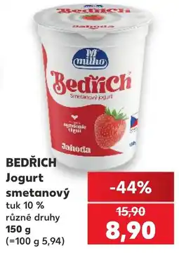Kaufland BEDŘICH Jogurt smetanový nabídka