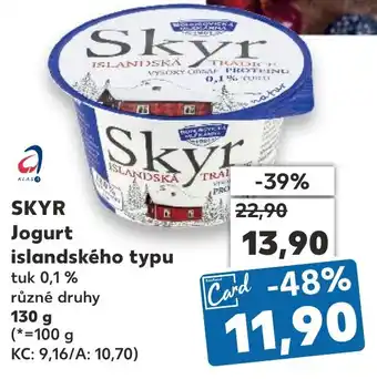 Kaufland SKYR Jogurt islandského typu nabídka