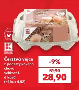 Kaufland Čerstvá vejce nabídka