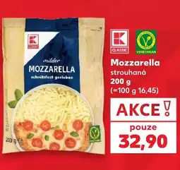 Kaufland Mozzarella strouhaná nabídka